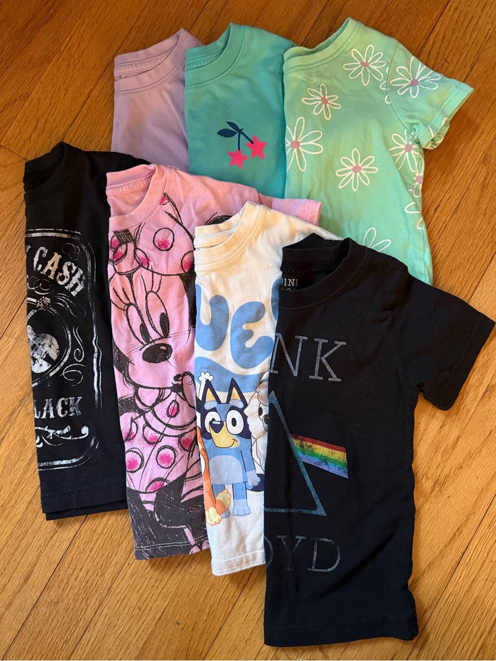 7x Short Sleeve Graphic Tee Set - Size 3T